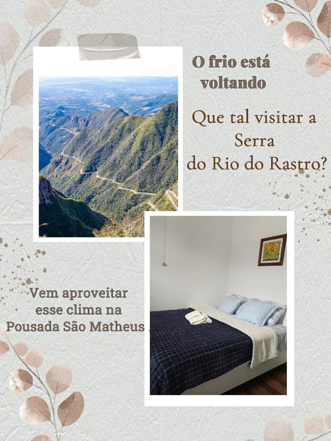 Pousada Sao Matheus- Lauro Mueller-Sc Lauro Muller Exteriör bild